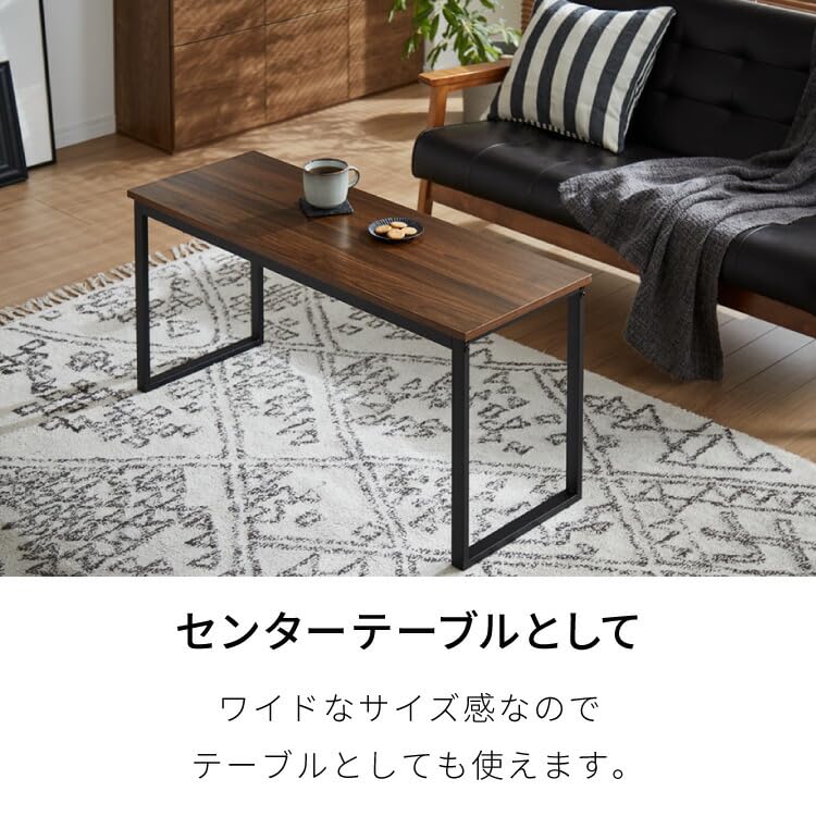 Amazon.co.jp: リコメン堂 ダイニングベンチ 100cm 2人掛け 木製